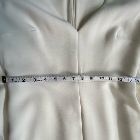 Halston Heritage size 4 Ivory Wedding Dress - Picture 11 of 13